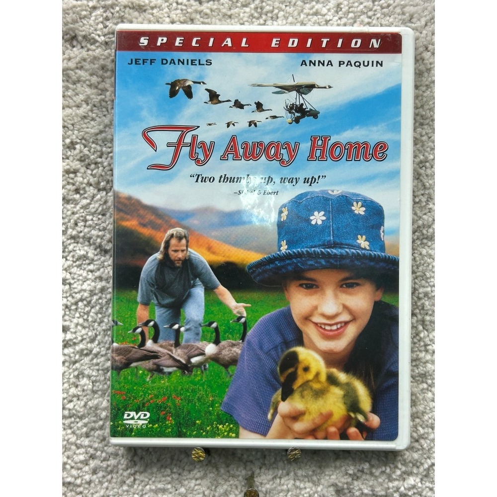 Fly Away Home DVD 2001 Special Edition Jeff Daniels Anna Paquin Widescreen